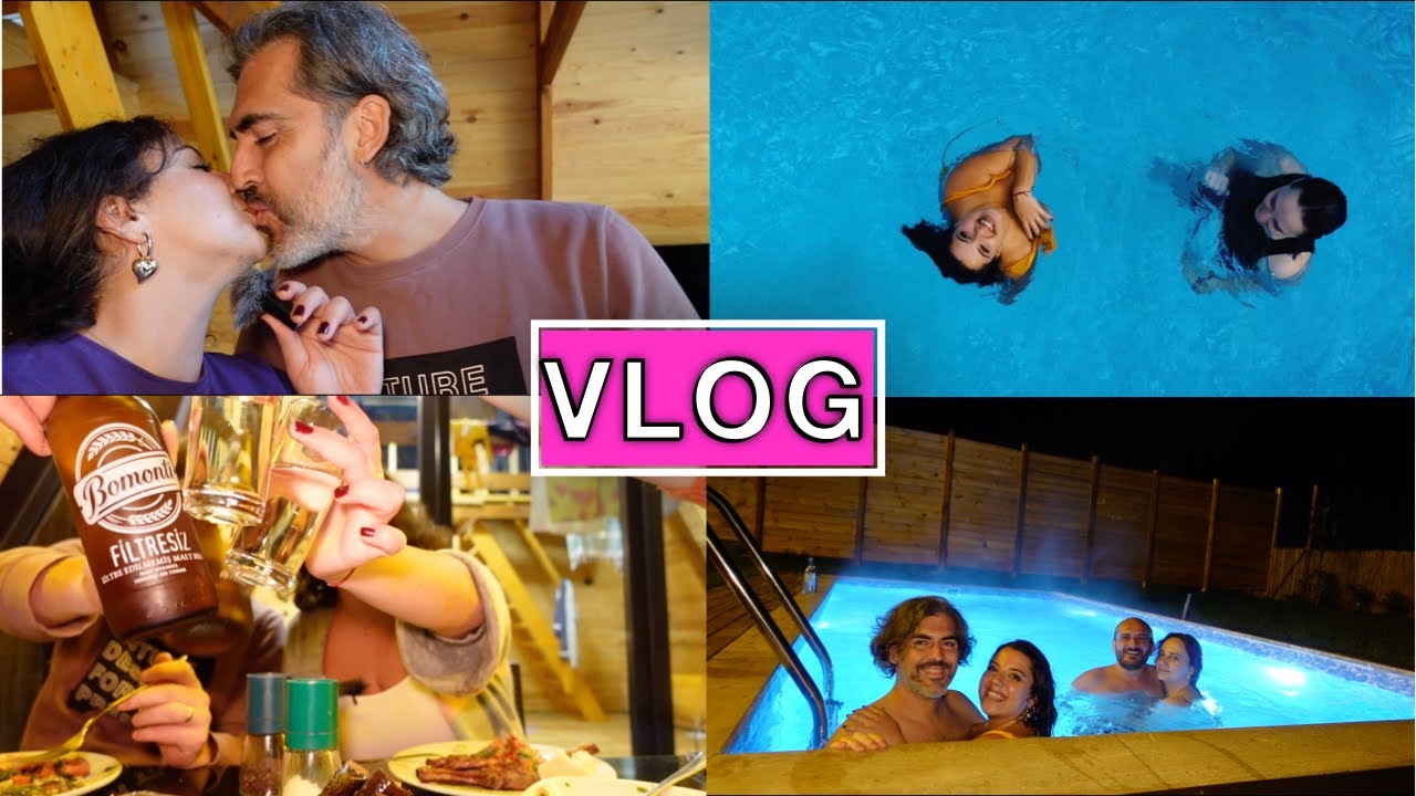 -14 KG VERMEK ✌🏻 BUNGALOVDA S&Uuml;RPRİZ DOĞUM G&Uuml;N&Uuml; PARTİSİ 🎉 SICAK HAVUZ KEYFİ #vlog