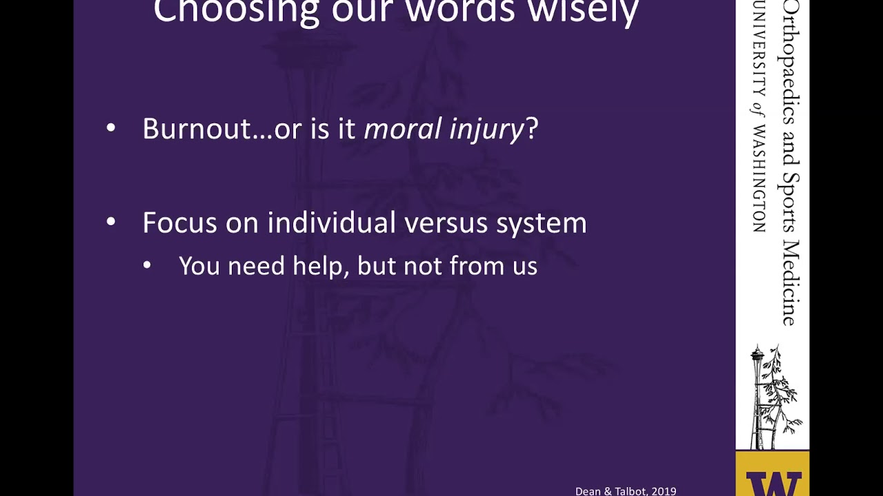 Surgeons SOS: Managing Workplace Stress in the Modern Era - Presented by Drs. Gilmer & Terle