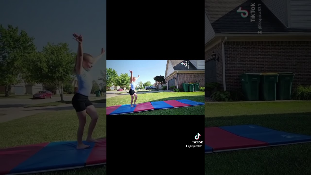 How to do a double back handspring