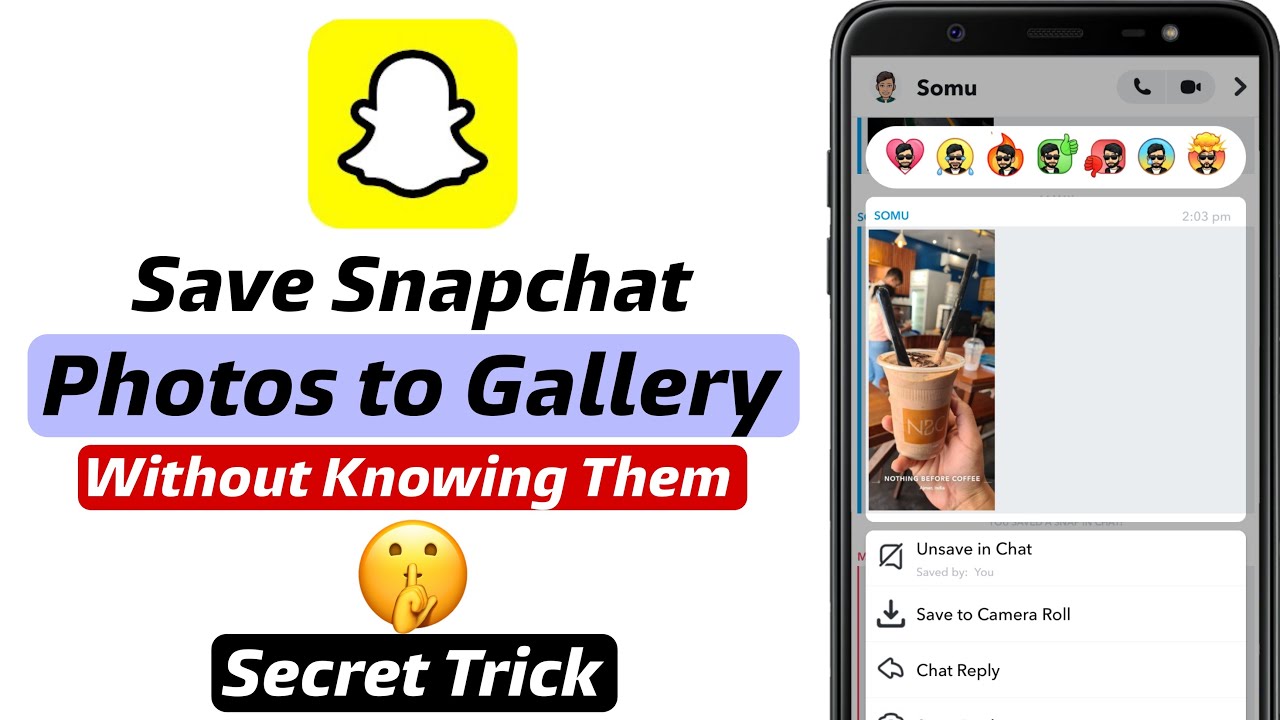 How to save someone's snap photos without knowing them | Save Snapchat Pictures to Gallery