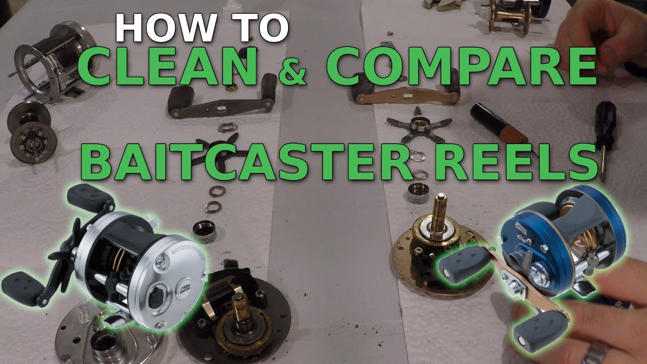 How to CLEAN and COMPARE Abu Garcia C3 & C4 Baitcaster Reels | Full Walkthrough