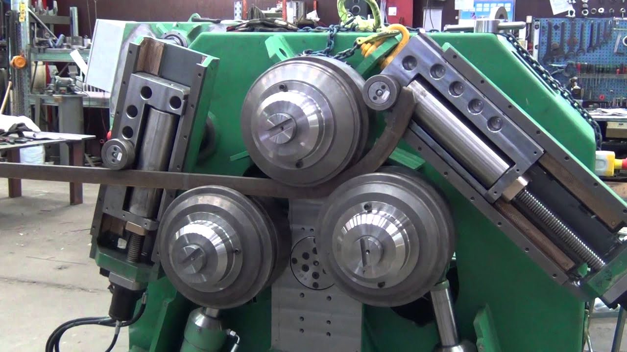 Roundo Section bending machine, R-52-S spiral bending