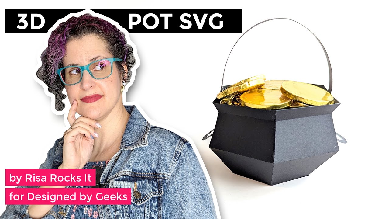 How will you use this 3D paper pot? Build it with us!