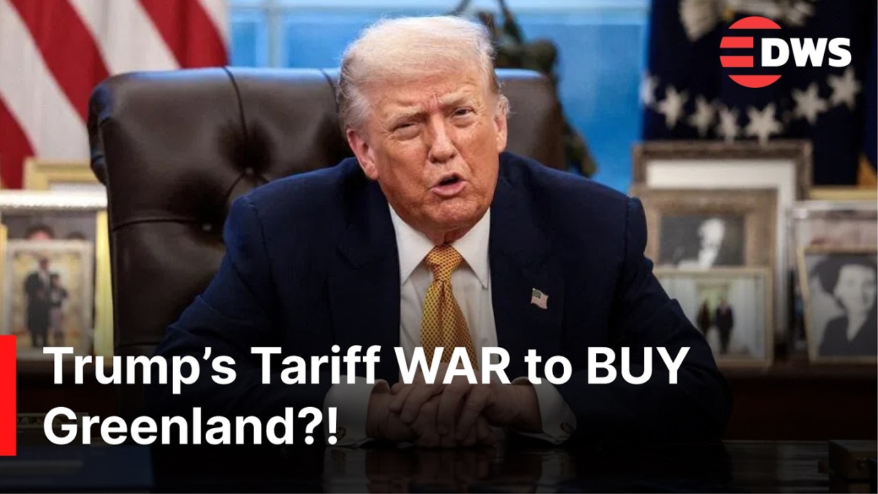 TRUMP vs EUROPE: Trump Declares Tariff War on Europe Over Greenland Purchase! | AC1Z