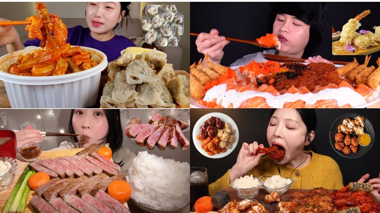 Ultimate Mixed Feast ASMR Explosion
