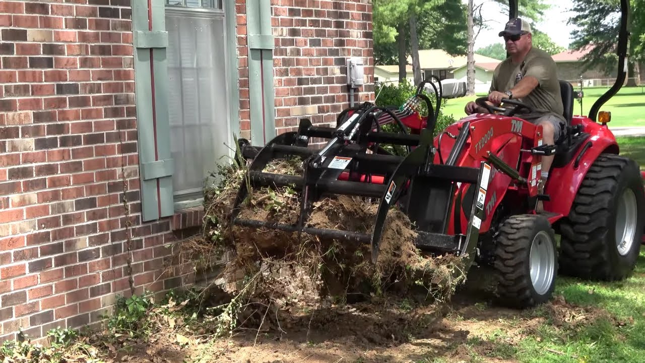 Tractor Grapple Work