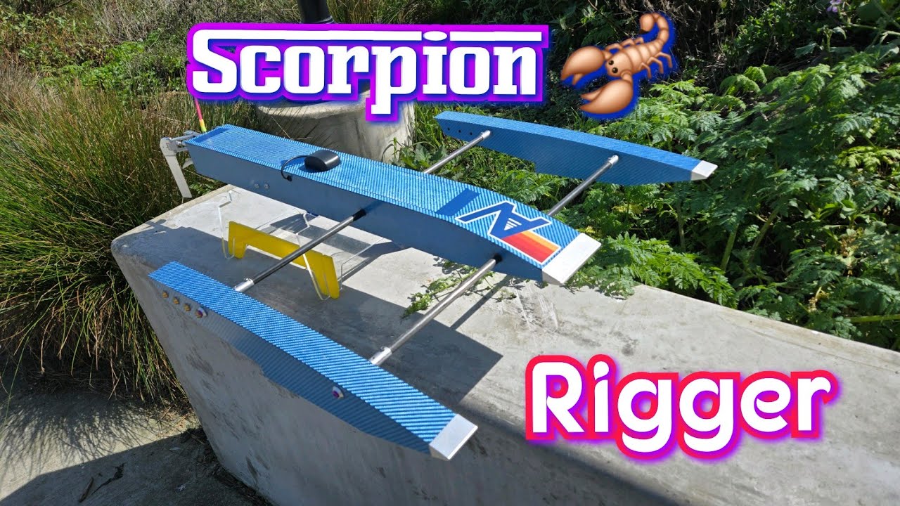 Сверхбыстрая радиоуправляемая лодка! Scorpion Rigger от Oxidean Marine.