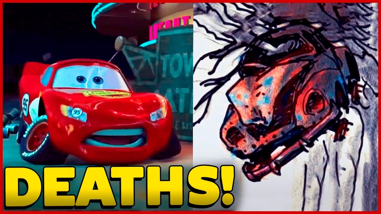 СТРАШНЫЕ УДАЛЕННЫЕ СЦЕНЫ В МУЛЬТФИЛЬМЕ «ТАЧКИ» | PIXAR