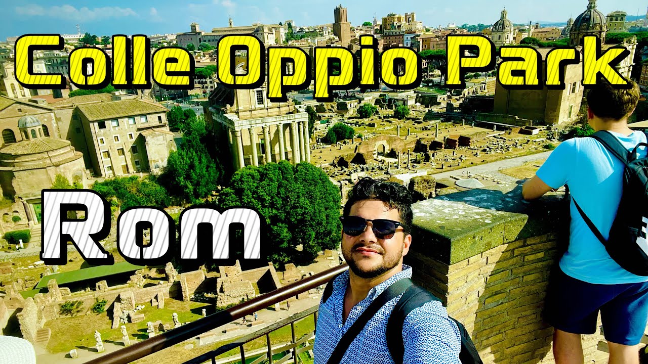 Walking in Colle Oppio Park