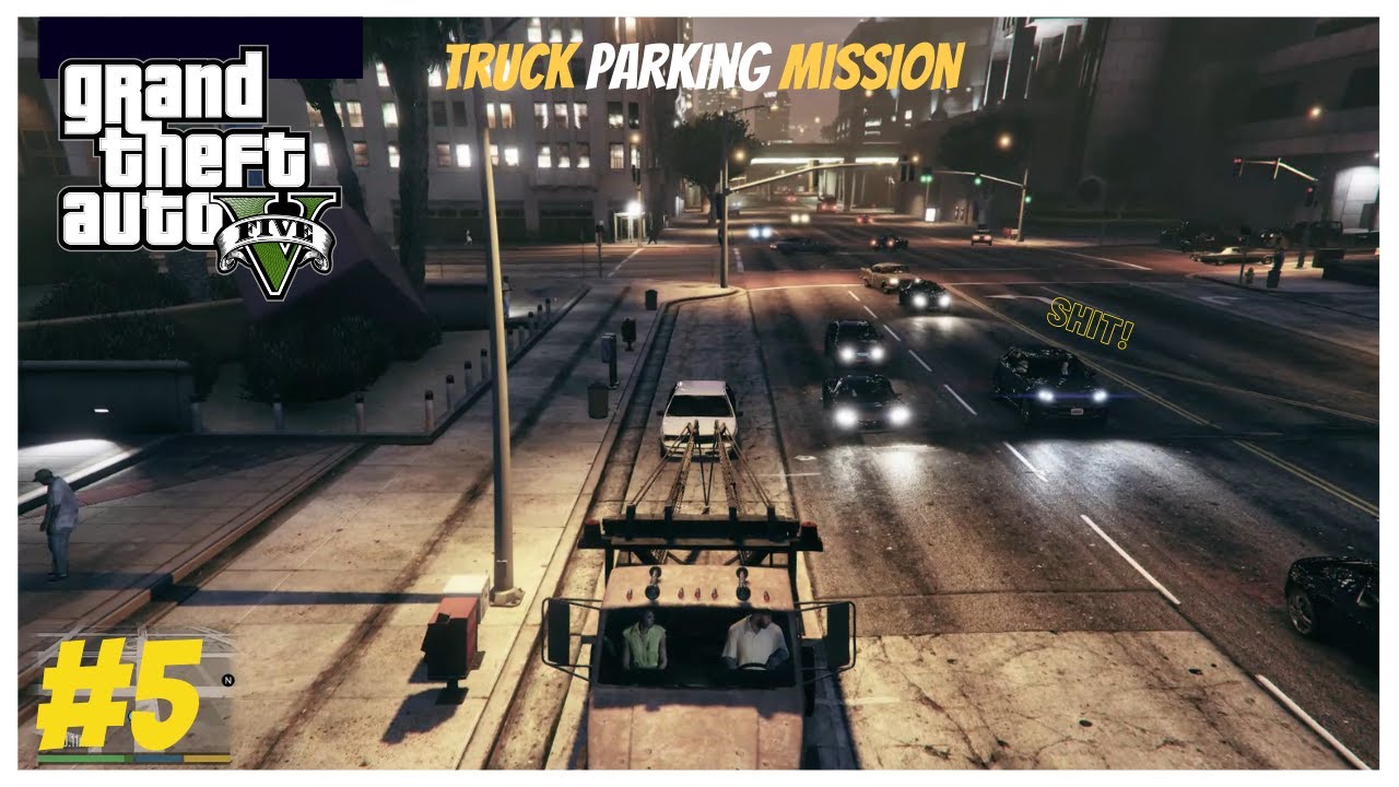 Franklin parking the truck mission | GTA 5 gameplay #5