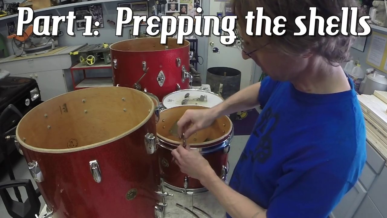 Refurbishing Vintage Drums Part 1