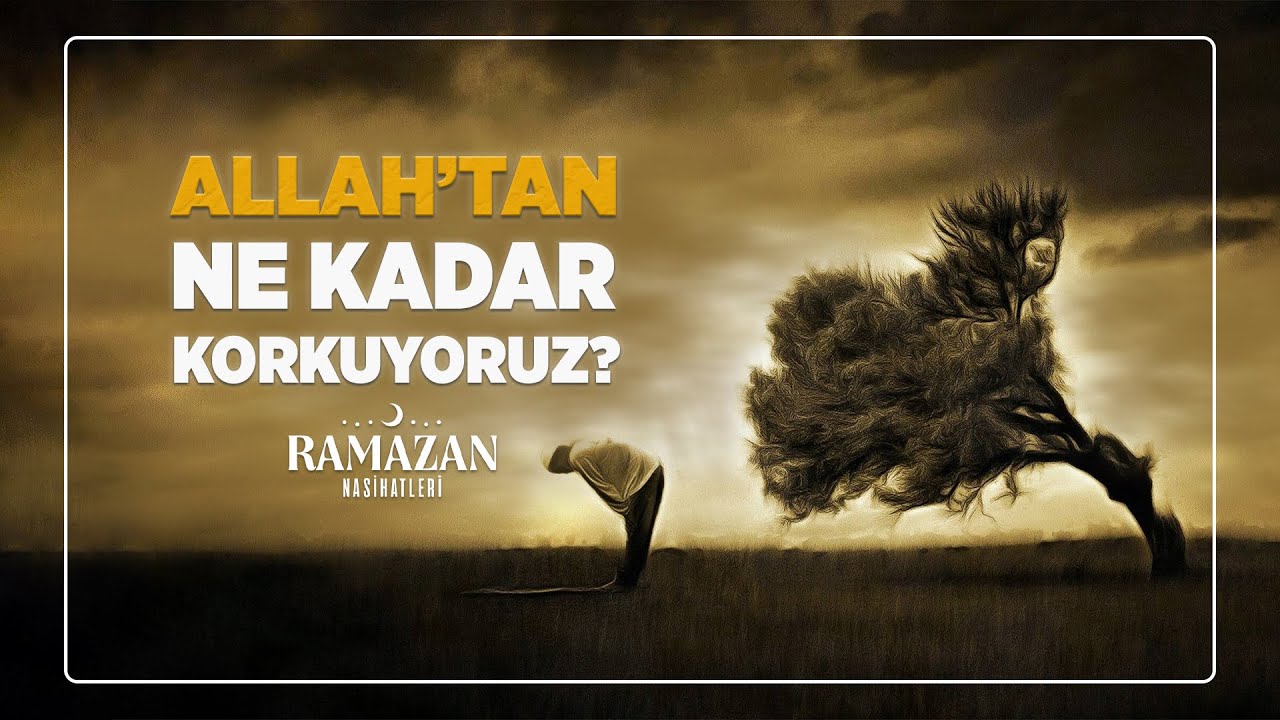 Allah’tan ne kadar korkuyoruz? | Halis Bayancuk Hoca