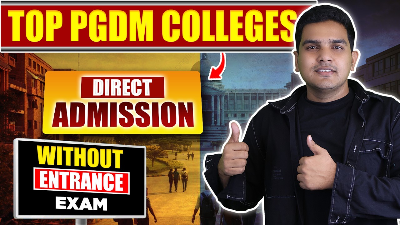 PGDM Direct Admission 2026 🔥 | Without CAT/MAT Admission 😱 | Best Colleges in Delhi NCR & Bangalore