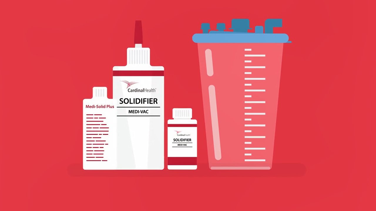 Cardinal Health Medi-Vac™ and Medi-Solid Plus™ Solidifiers