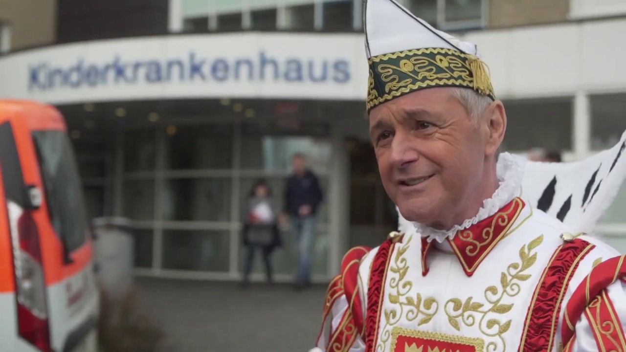 Kölner Dreigestirn 2020 - Zu Besuch im Kinderkrankenhaus