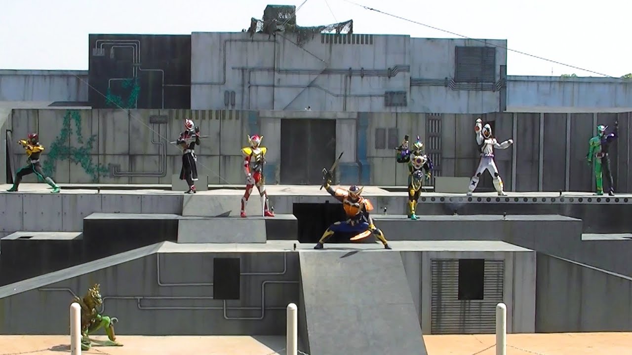 仮面ライダー鎧武 超決戦バトルステージ 平成英雄伝 歴代ライダー大集合 #1