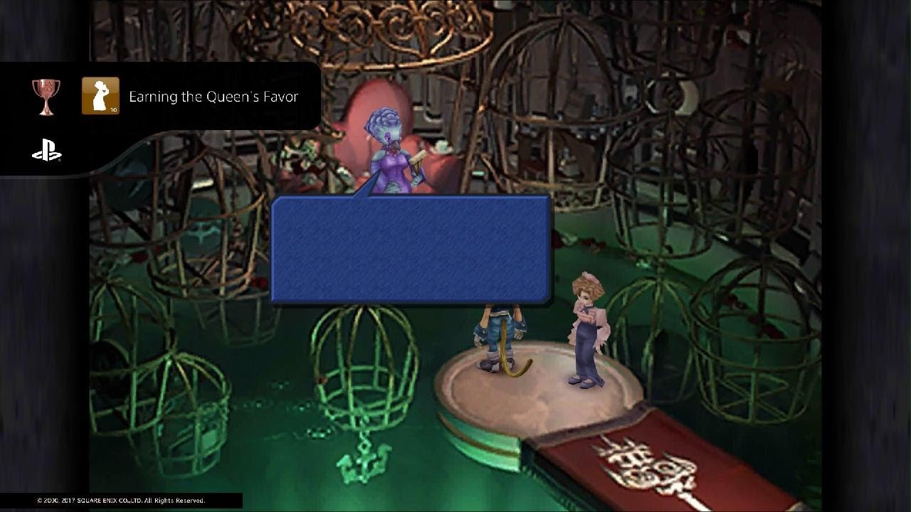 FINAL FANTASY IX - Earning the Queen's Favor Trophy Snap