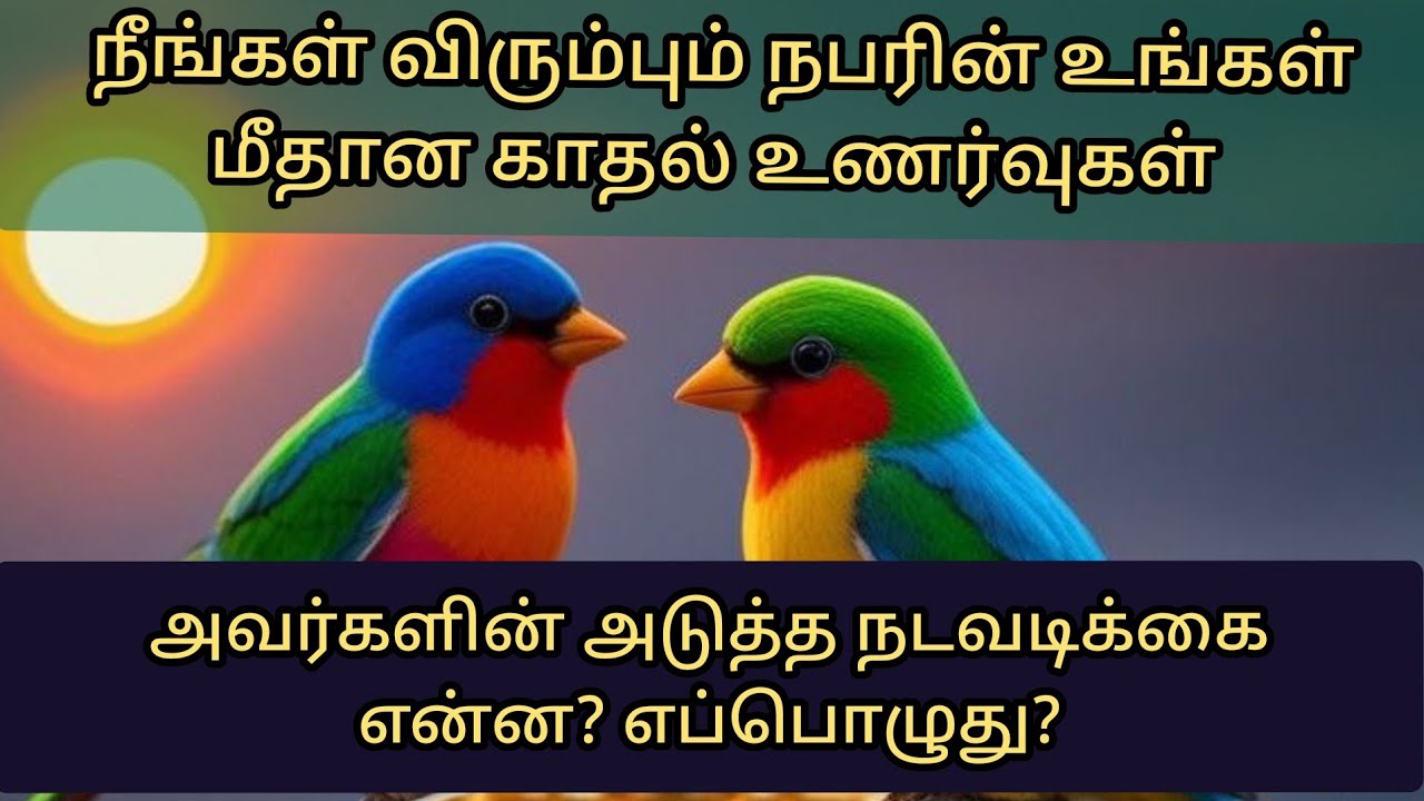 Person on your mind 💜✨அவர்களுக்கு உங்கள் மீதான காதல் உணர்வுகள் #tarot