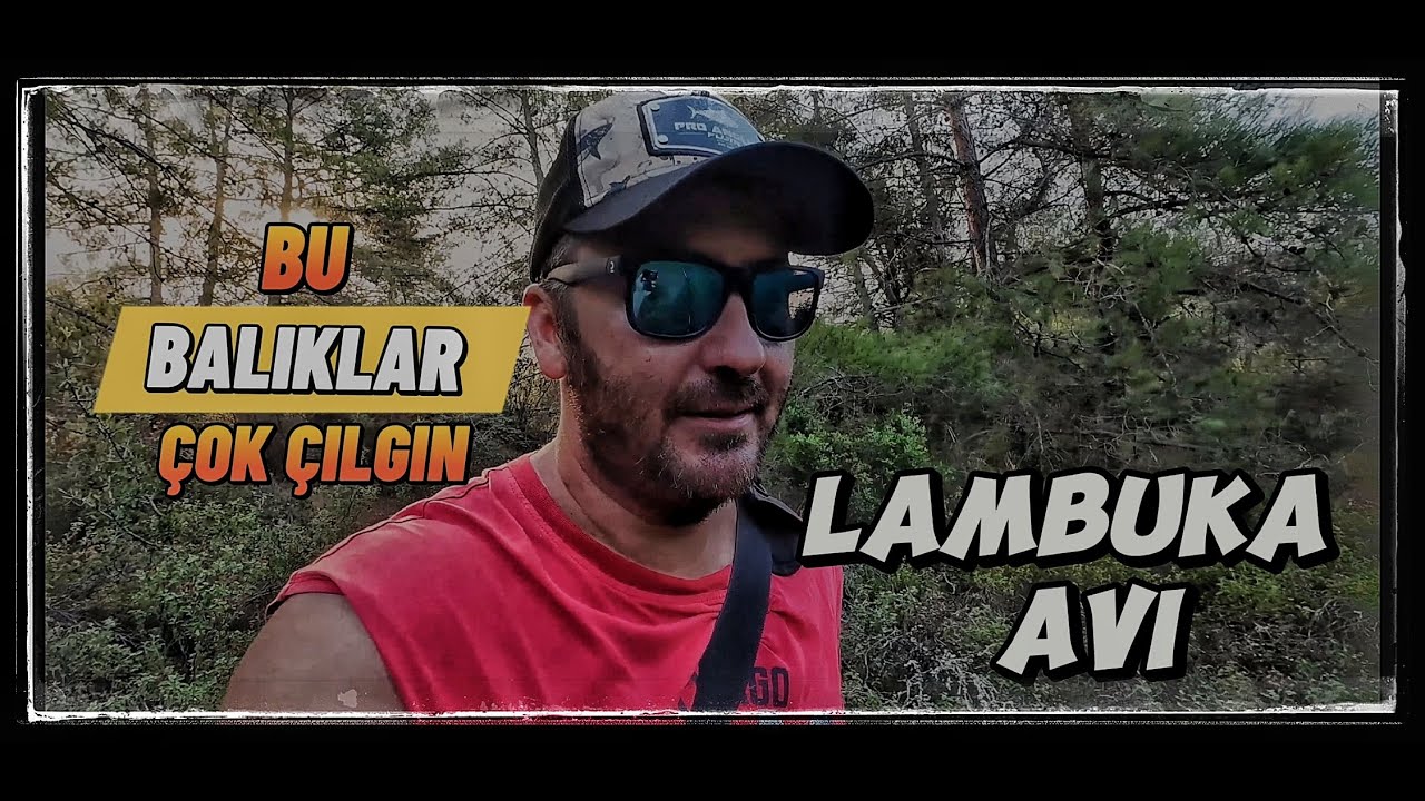 BALIK AVI. ATÇEK LAMBUKA AVI . SÜRÜYE DENK GELİRSEN ALMAMA ŞANSIN YOK. [4K] 