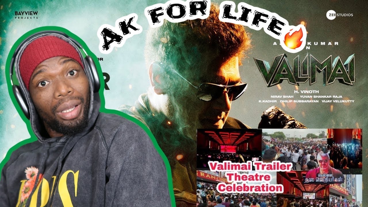 Valimai Trailer Celebration at Theatre🔥Fans (REACTION)