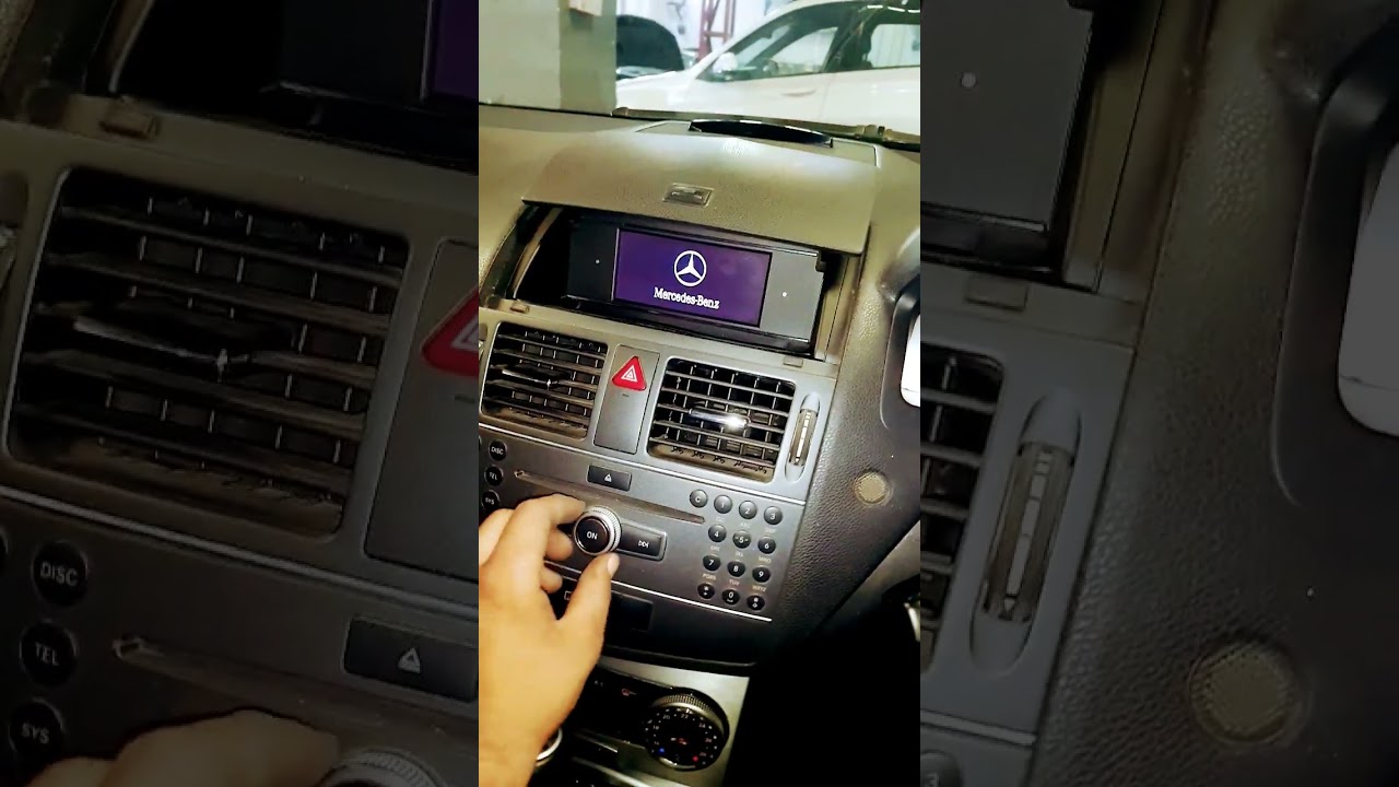 Mercedes c 200 music system