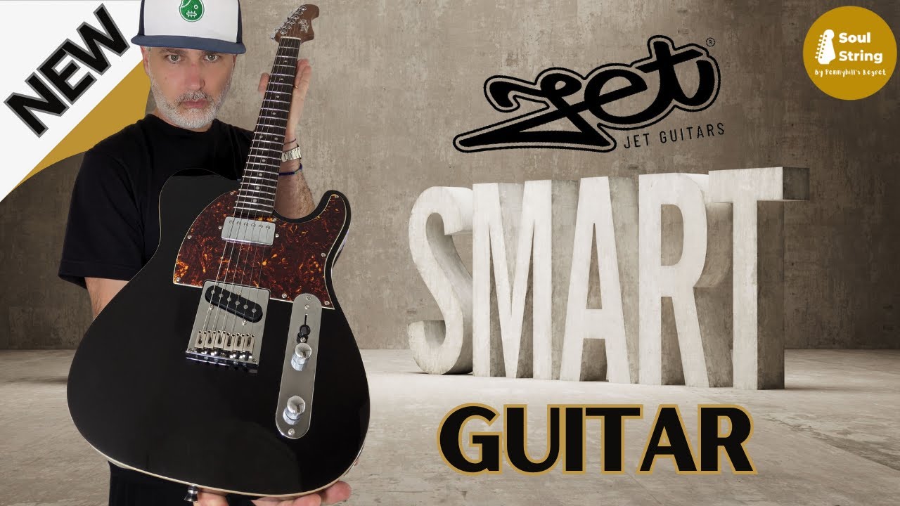 The SMART Guitar Choice  JET JT-350 BK