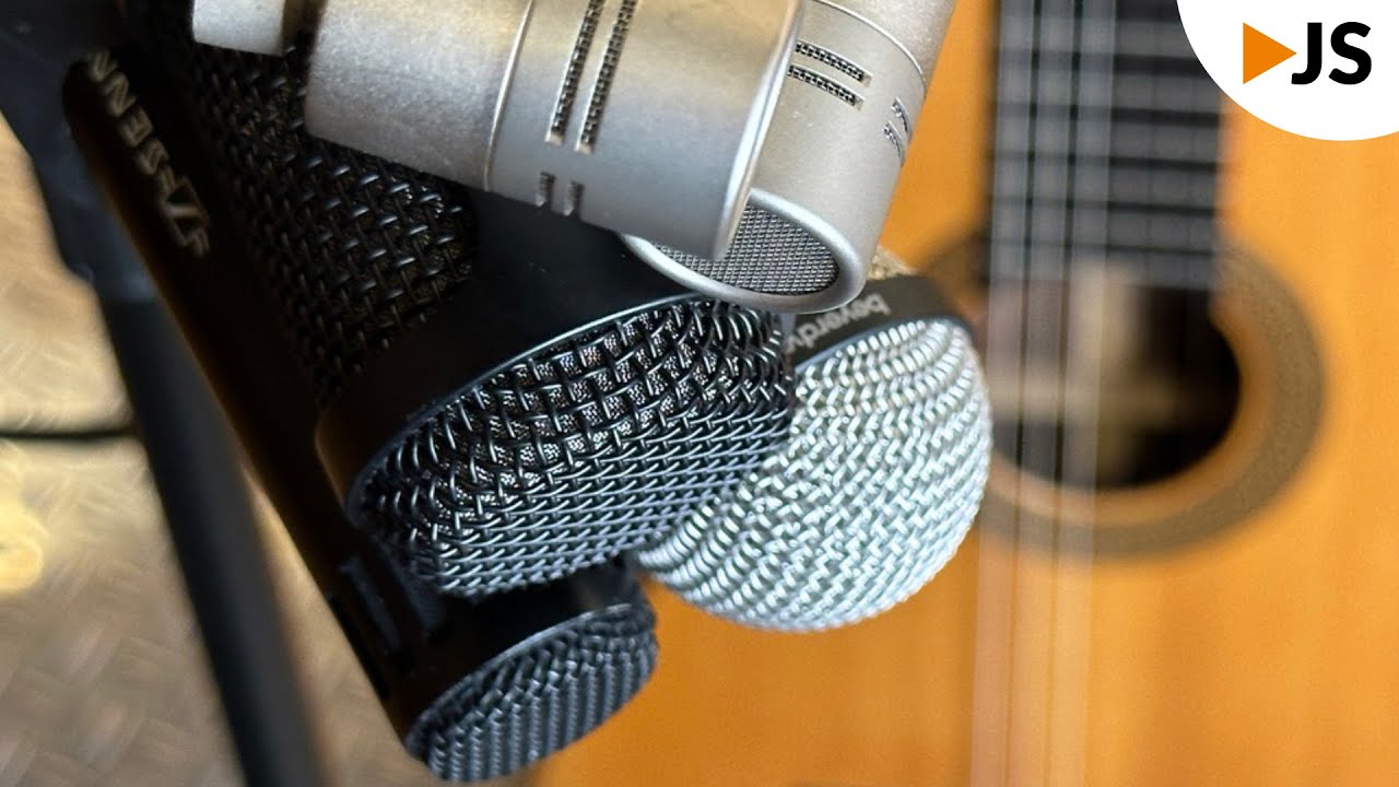 Konzertgitarre besser aufnehmen – Sennheiser, Shure, Rode, Beyerdynamic: Mikrofon-Vergleich