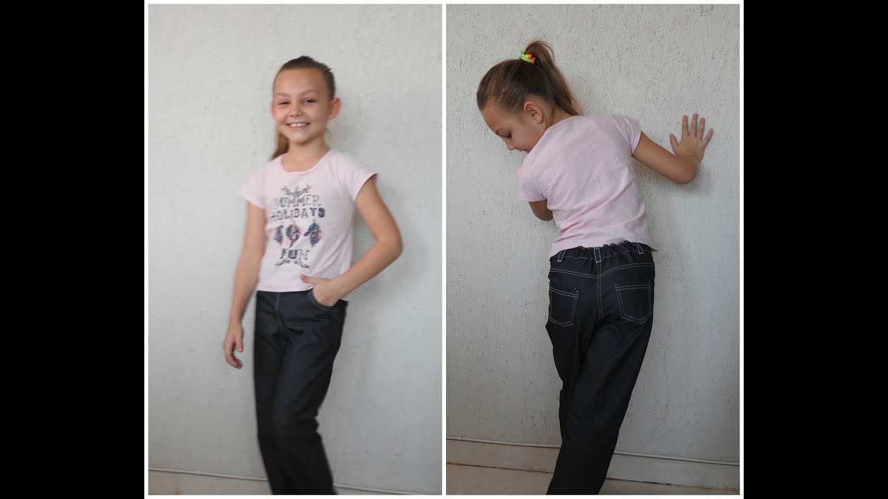 COSTURANDO CALÇA JEANS COM ELASTICO NAS COSTAS