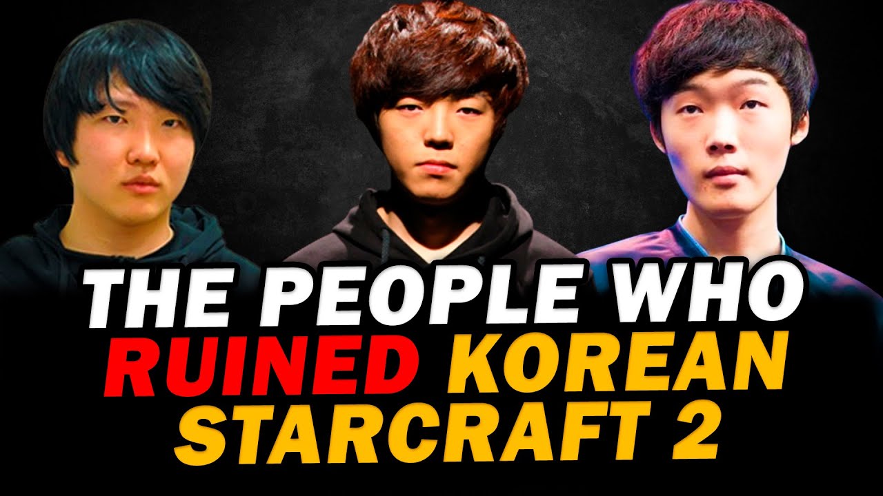 This MATCHFIXING SCANDAL RAVAGED the Korean Proscene in StarCraft 2 esports