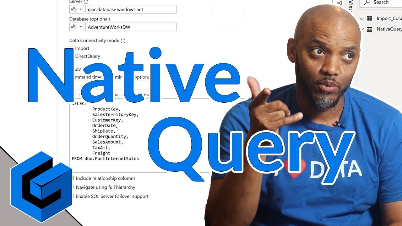 Native Query: Be careful when using in Power BI