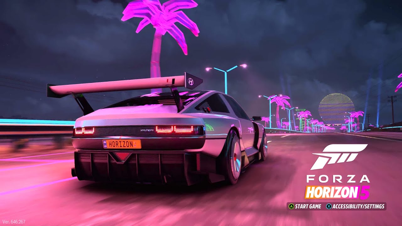 [FH5 Horizon Retrowave Title Screen Song] Urbandawn - Encanto (Mitch Murder Remix) [1 HOUR LOOP]