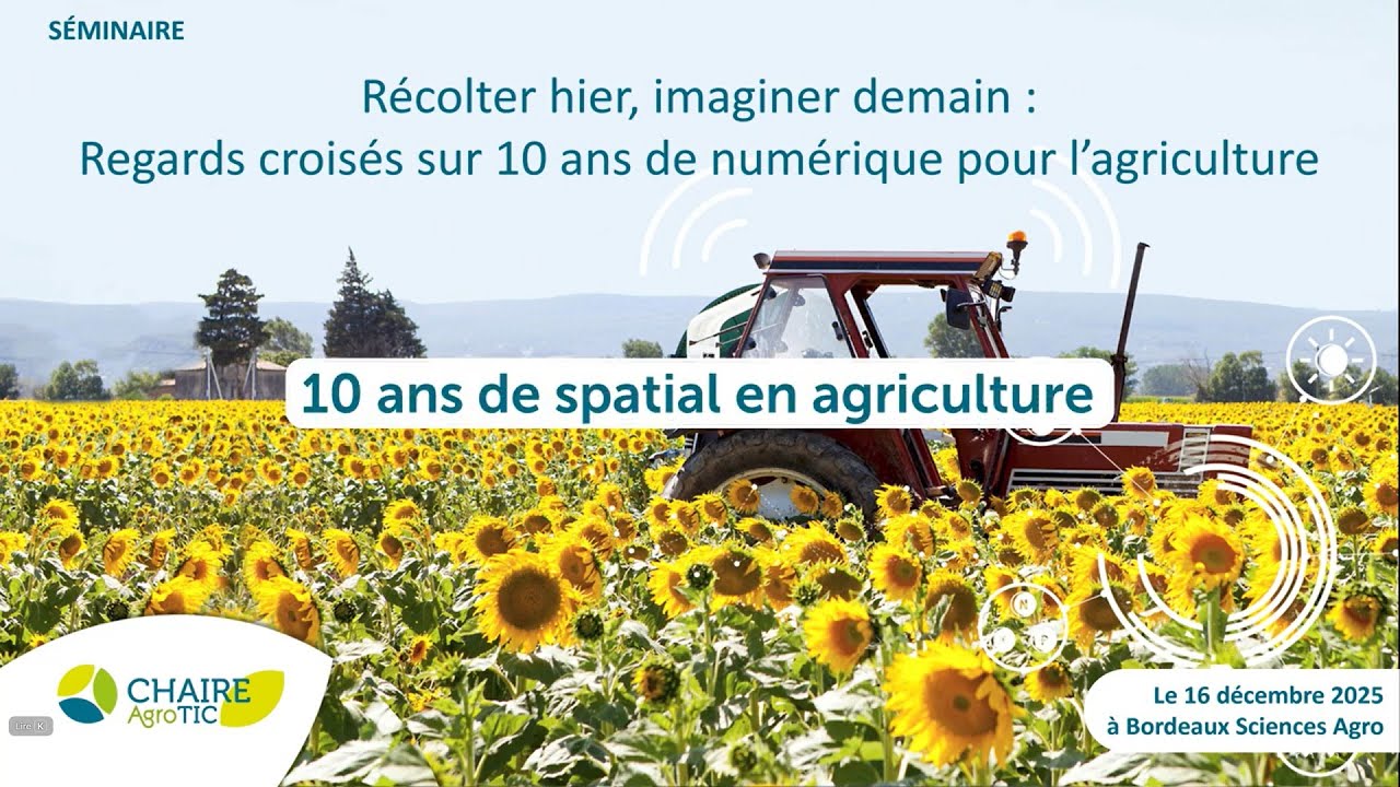 09 - 10 ans de spatial en agriculture - Cécile Tondriaux