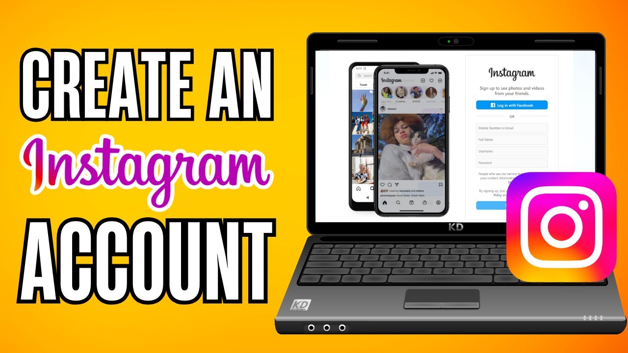 Как создать Instagram на ПК (Создать аккаунт Instagram на ПК)