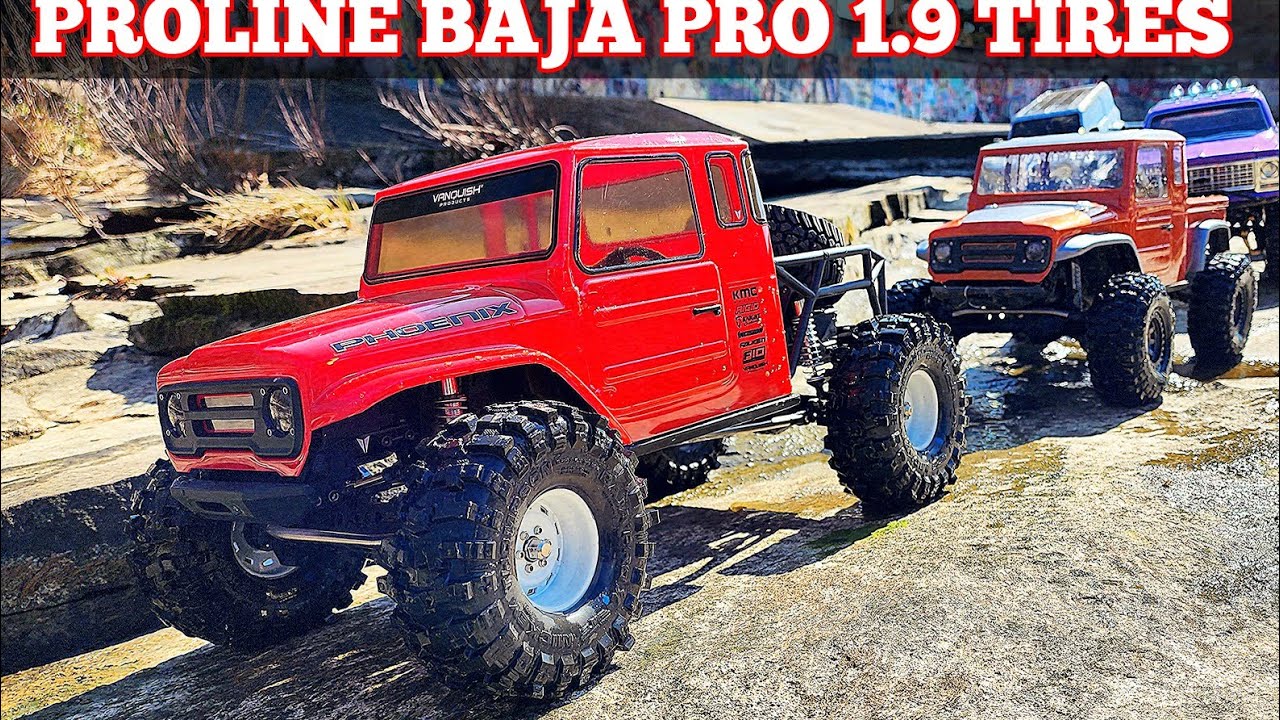 Тест шин Proline Baja Pro X 1.9 Predator