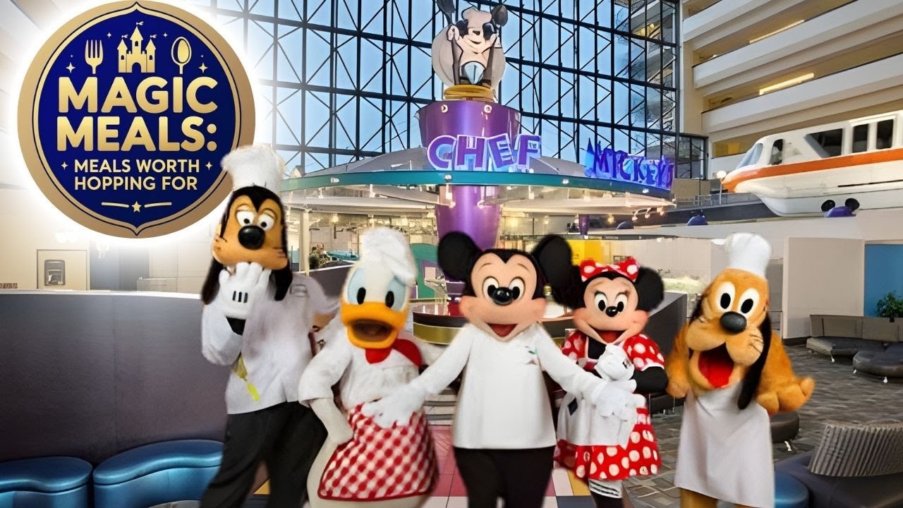 А вам стоит? Самый весёлый шведский стол в Walt Disney World | Chef Mickey's в Contemporary Resort