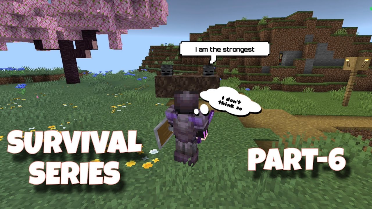 Minecraft realms survival series part-6🥳 tamil | Let's defeat THE Wither boss #minecraft #tamil 
