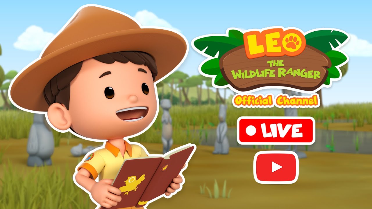 🔴 NEW Leo the Wildlife Ranger LIVE STREAM  #live #new #animals