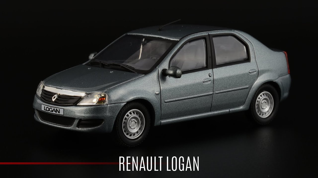 Renault Logan 2008 // Eligor // Масштабные модели автомобилей 1:43