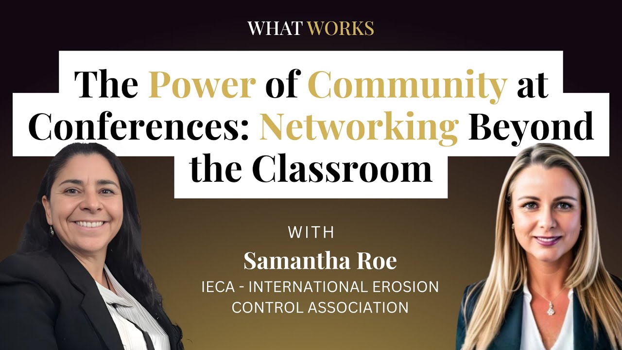 SE01E19 - The Power of Community at Conferences: Networking Beyond the Classroom | With Samantha Roe