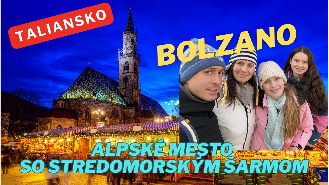 Bolzano - Najkrajšie trhy v Taliansku? #taliansko #trhy #lyzovanie #dovolenka