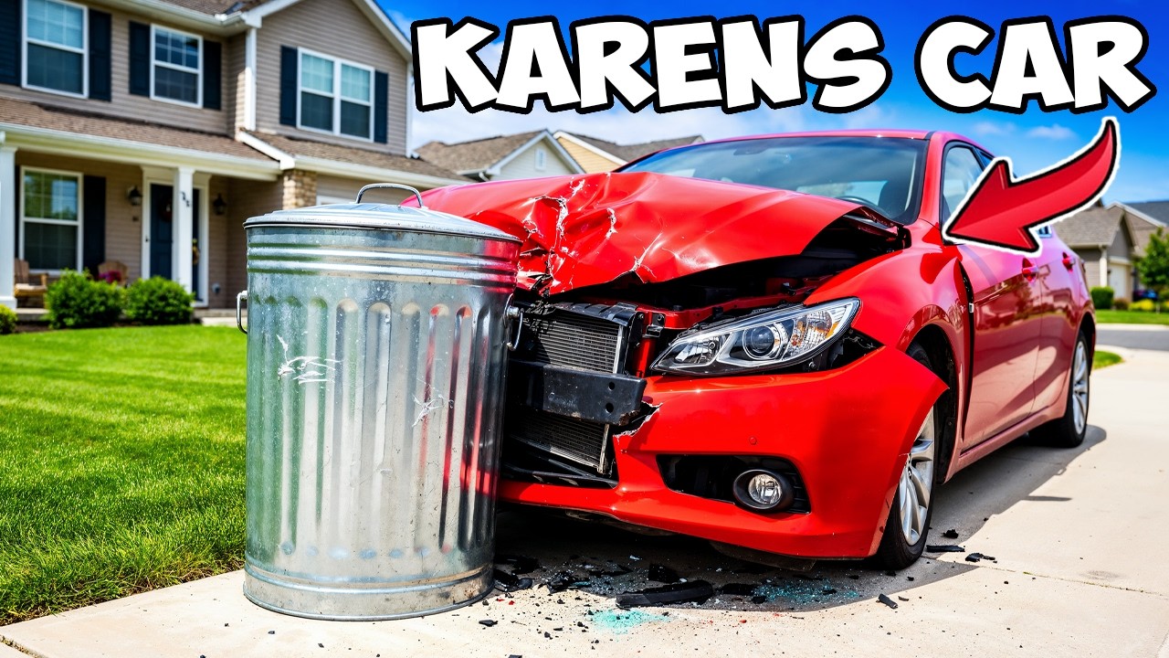 Karen Repeatedly Knocked Over My Trashcan.. I Installed One She Didn't See Coming!