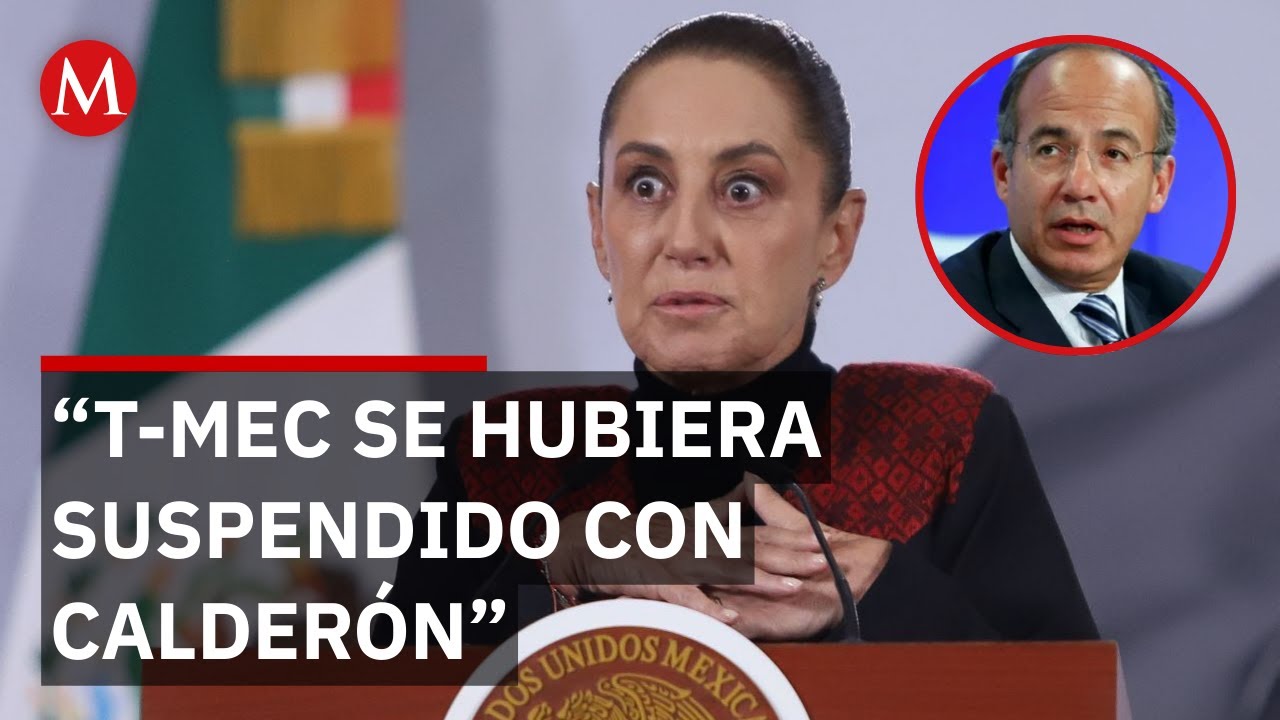 Sheinbaum habla del caso del alcalde de Tequila y critica a Felipe Calder&oacute;n
