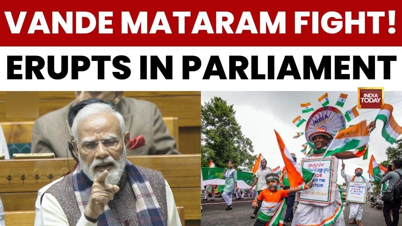 Vande Mataram at 150: Parliament Erupts as Leaders Clash Over History, Legacy & Elections
