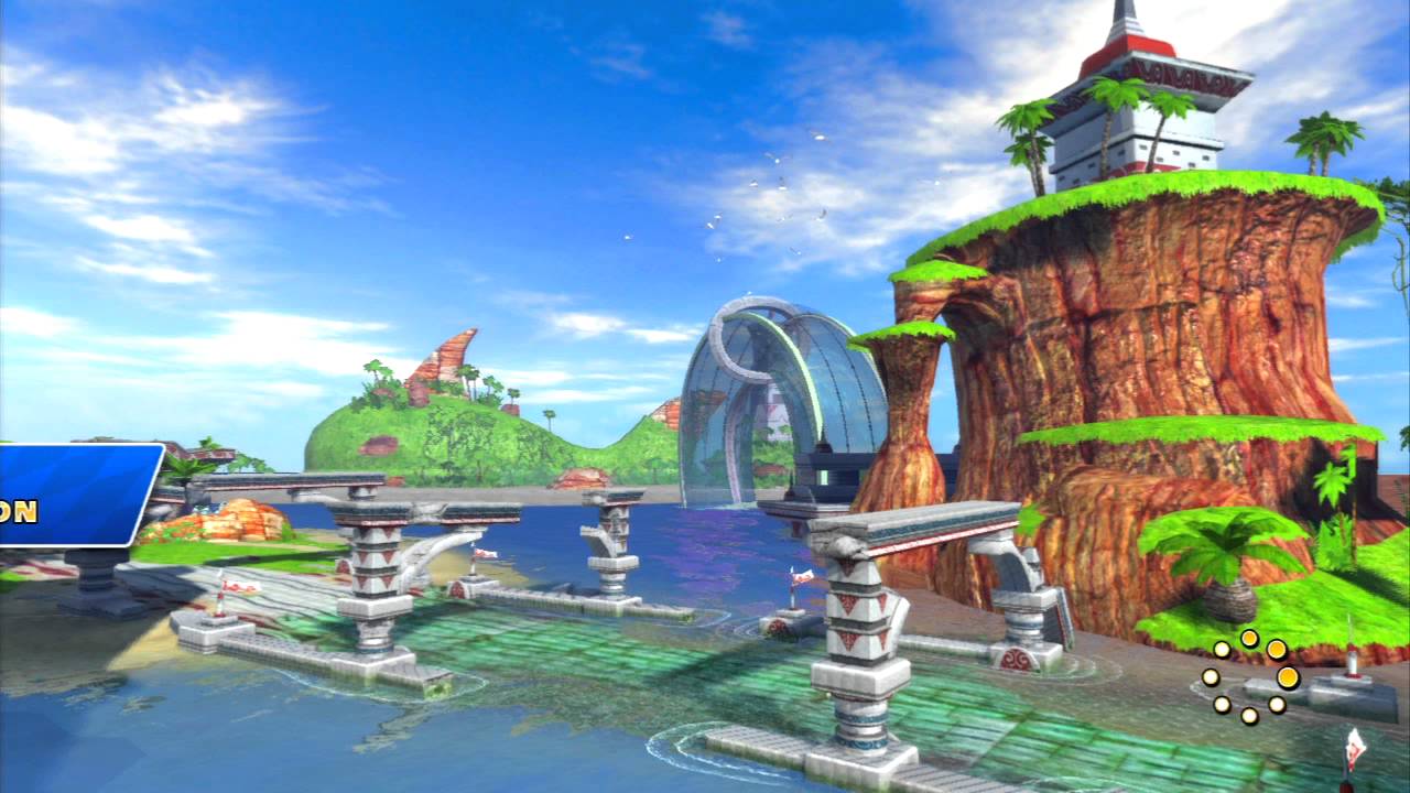 Sonic and Sega All Stars Racing (PS3) Mission 8 Seaside Cup
