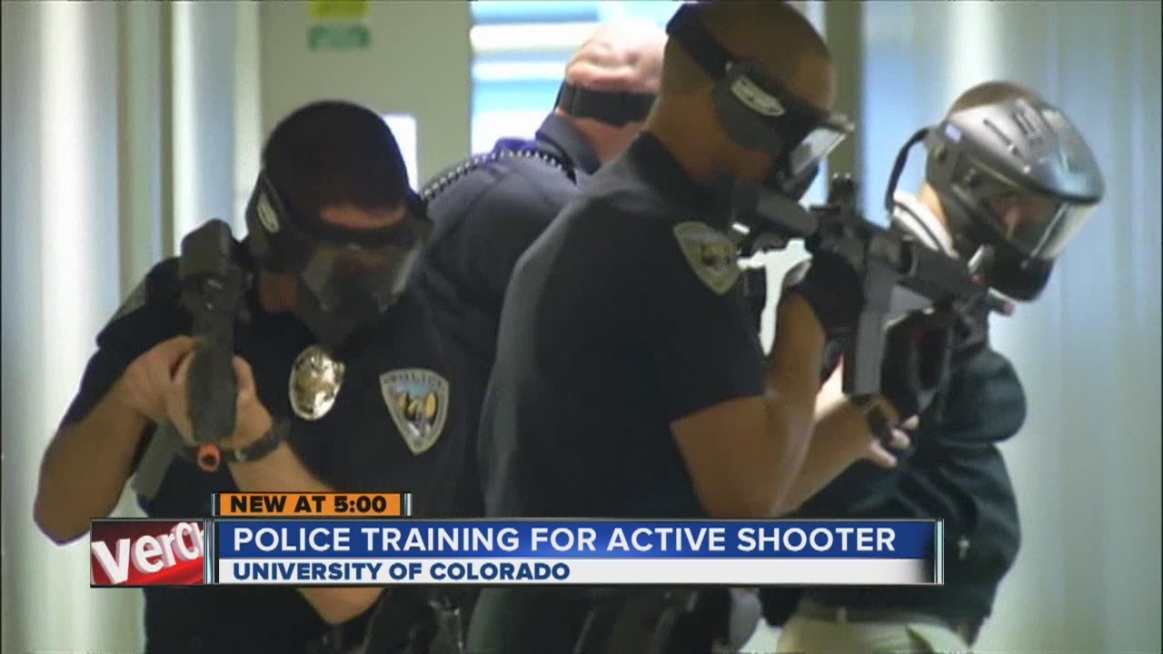 CU police train for active shooter on campus