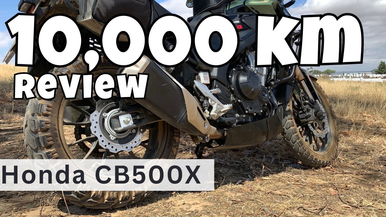 HONDA CB500X 10,000 km REVIEW and OFF-ROAD UPGRADES