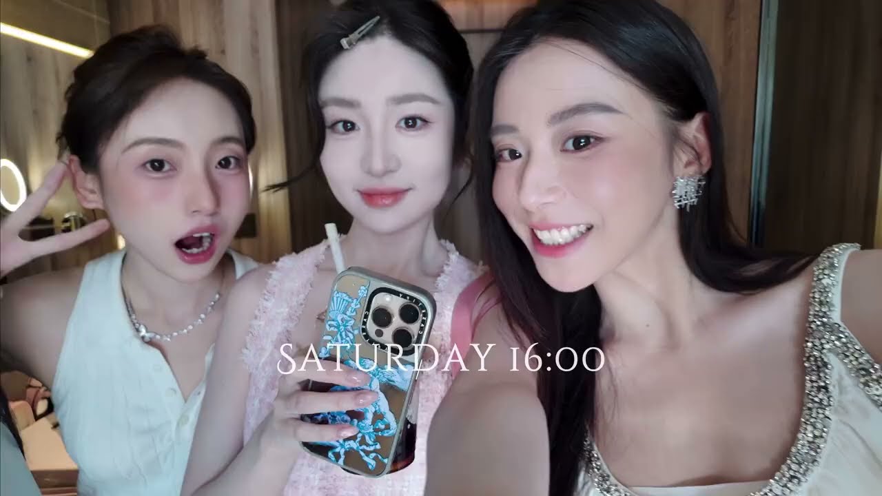 [Heart signal 8] Xu Rulan's vlog: F4 girls go to Oscar's concert ~~~🤩🥰🌟. They're so gorgeous ♥️