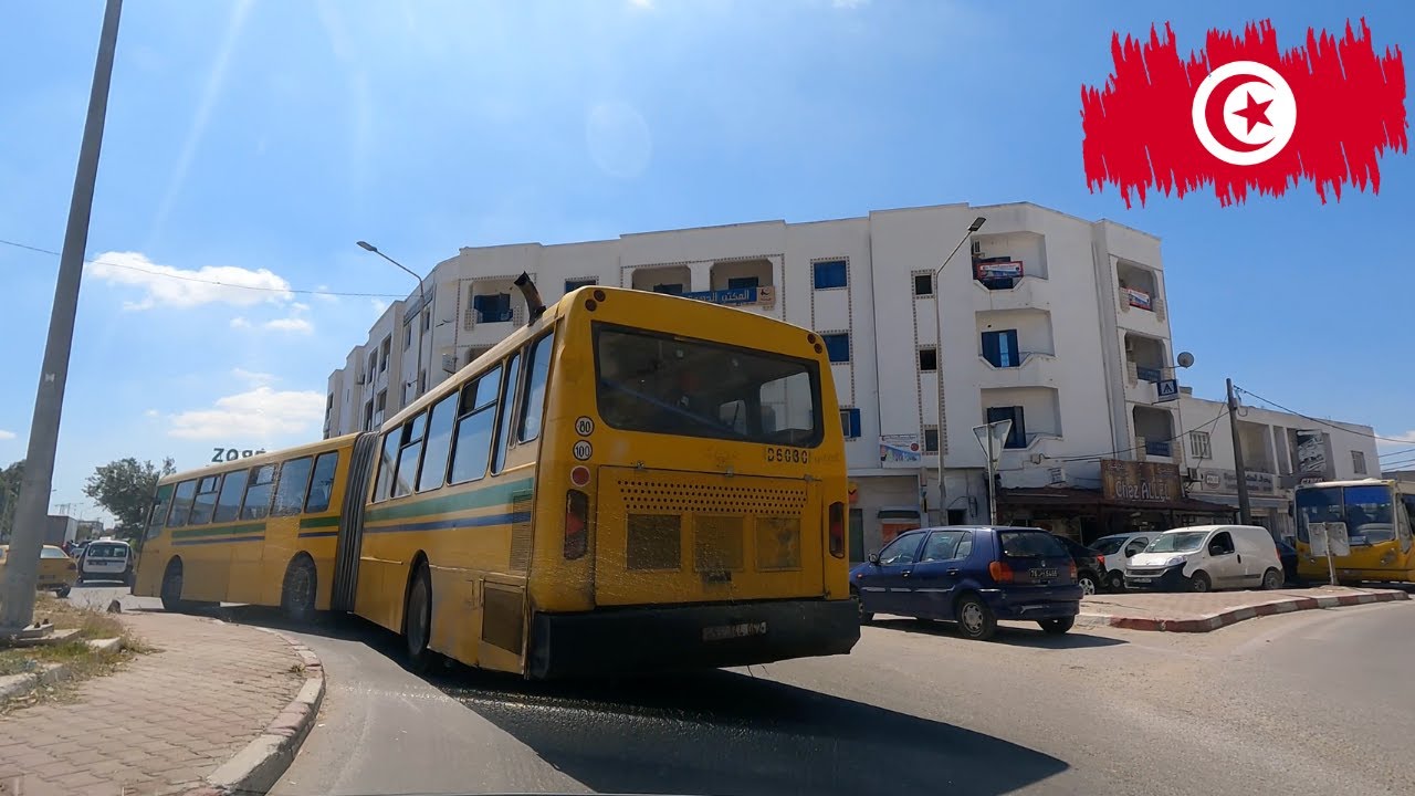 Cité El Khadra To Ben Arous, Tunisia 🇹🇳 4k, بن عروس, حي الخضراء