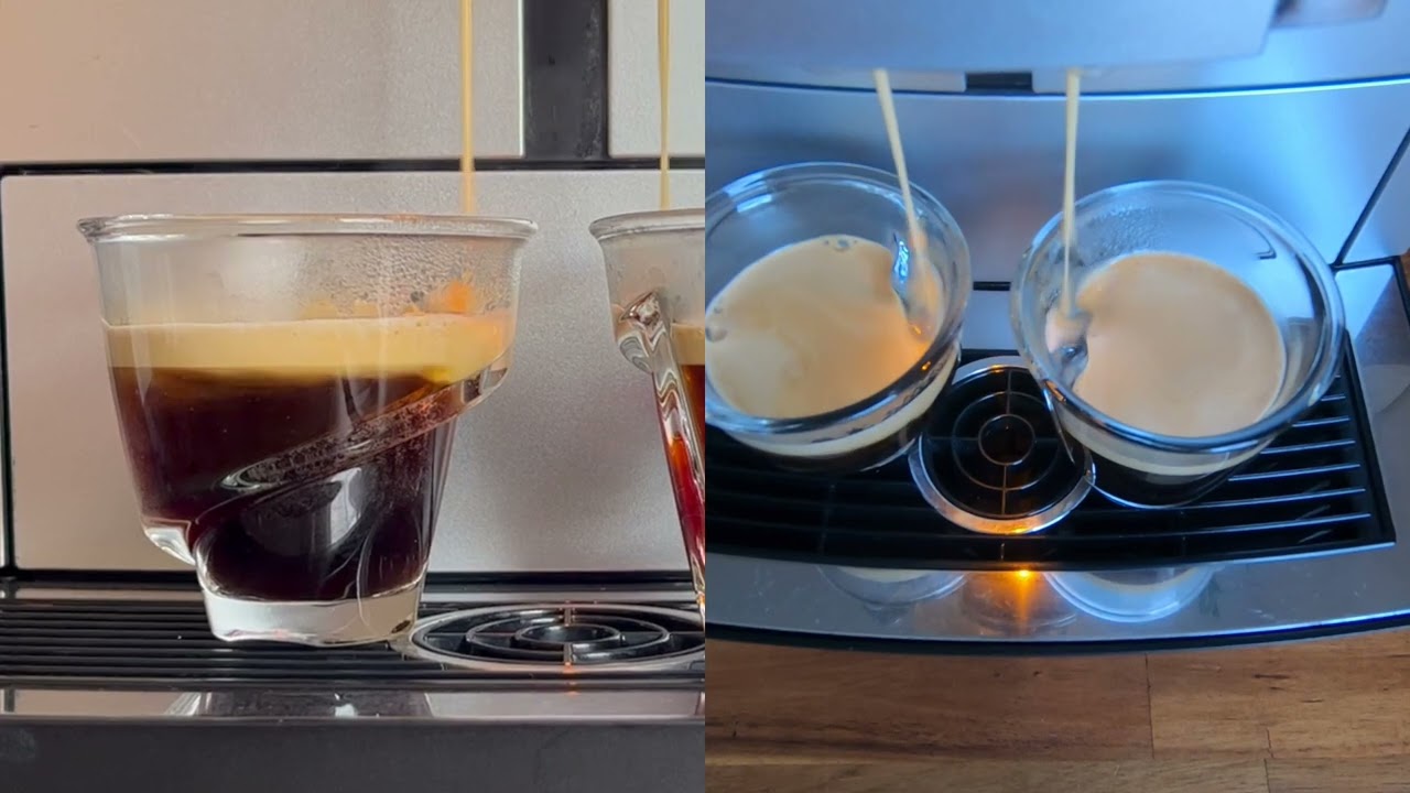 Tutoriel service du café dans deux verres PURE By DELISSEA