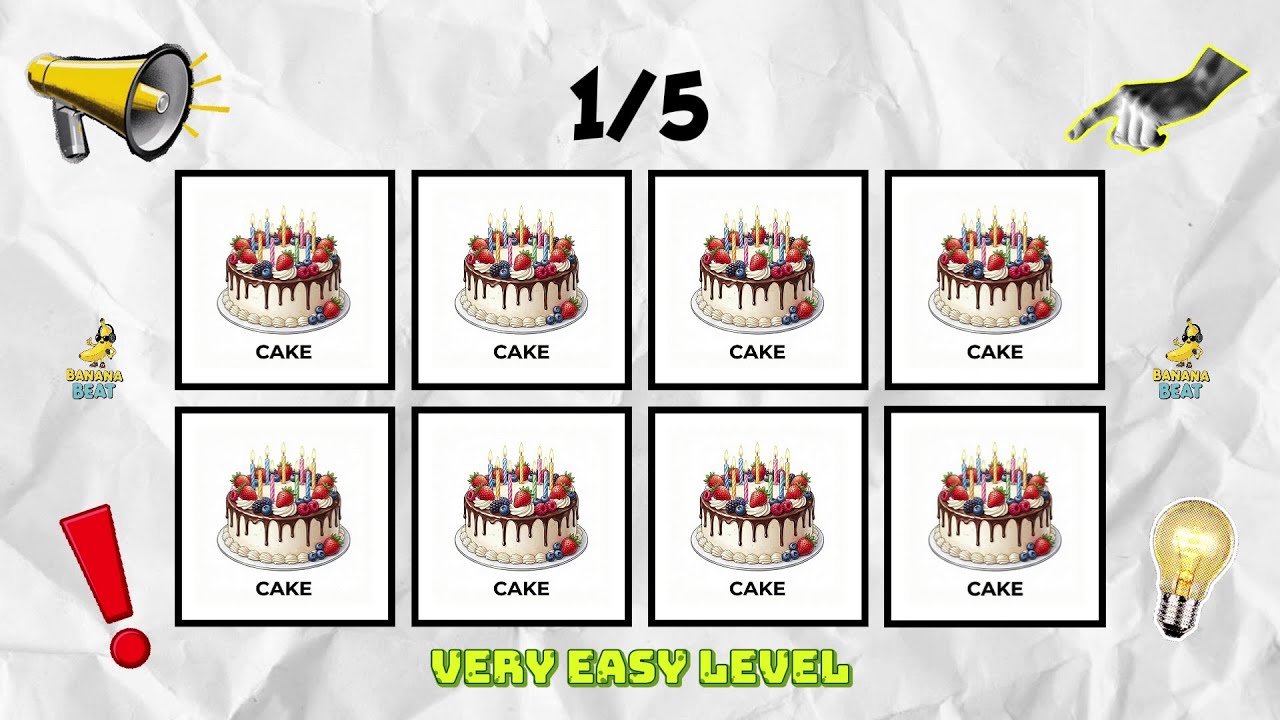SAY THE WORD ON BEAT CHALLENGE pt.25 🔥🔥 Level 1-5 : VERY EASY to IMPOSSIBLE